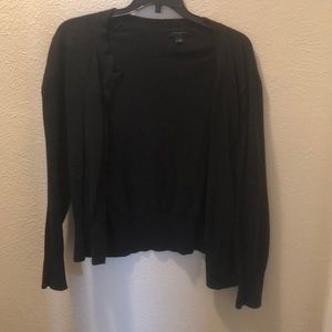 Black banana republic cardigan